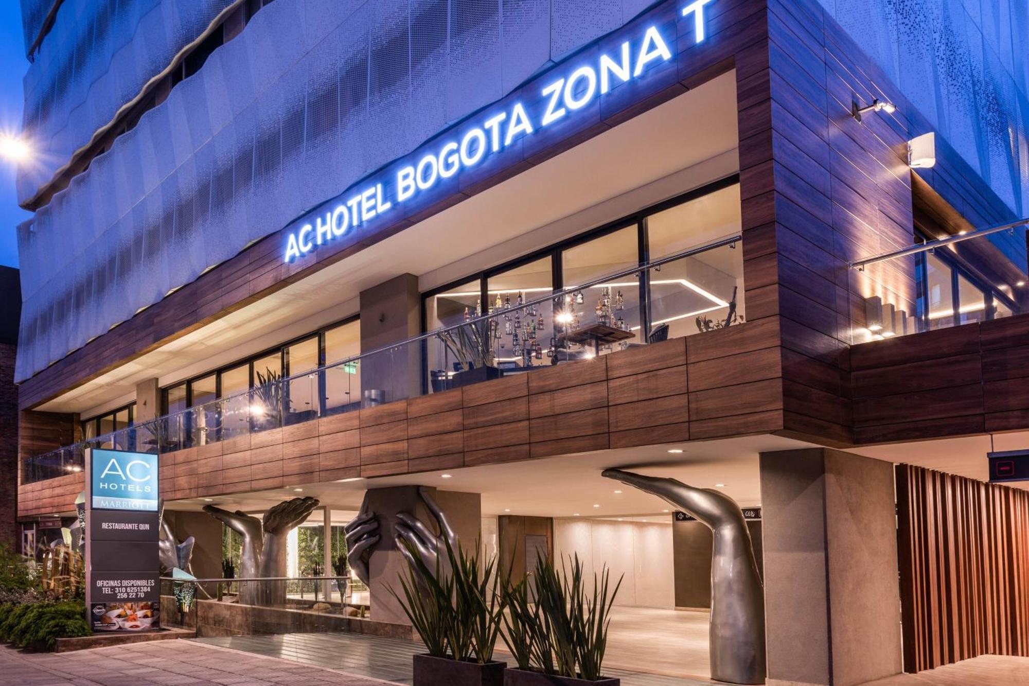 Ac Hotel By Marriott Bogota Zona T Экстерьер фото