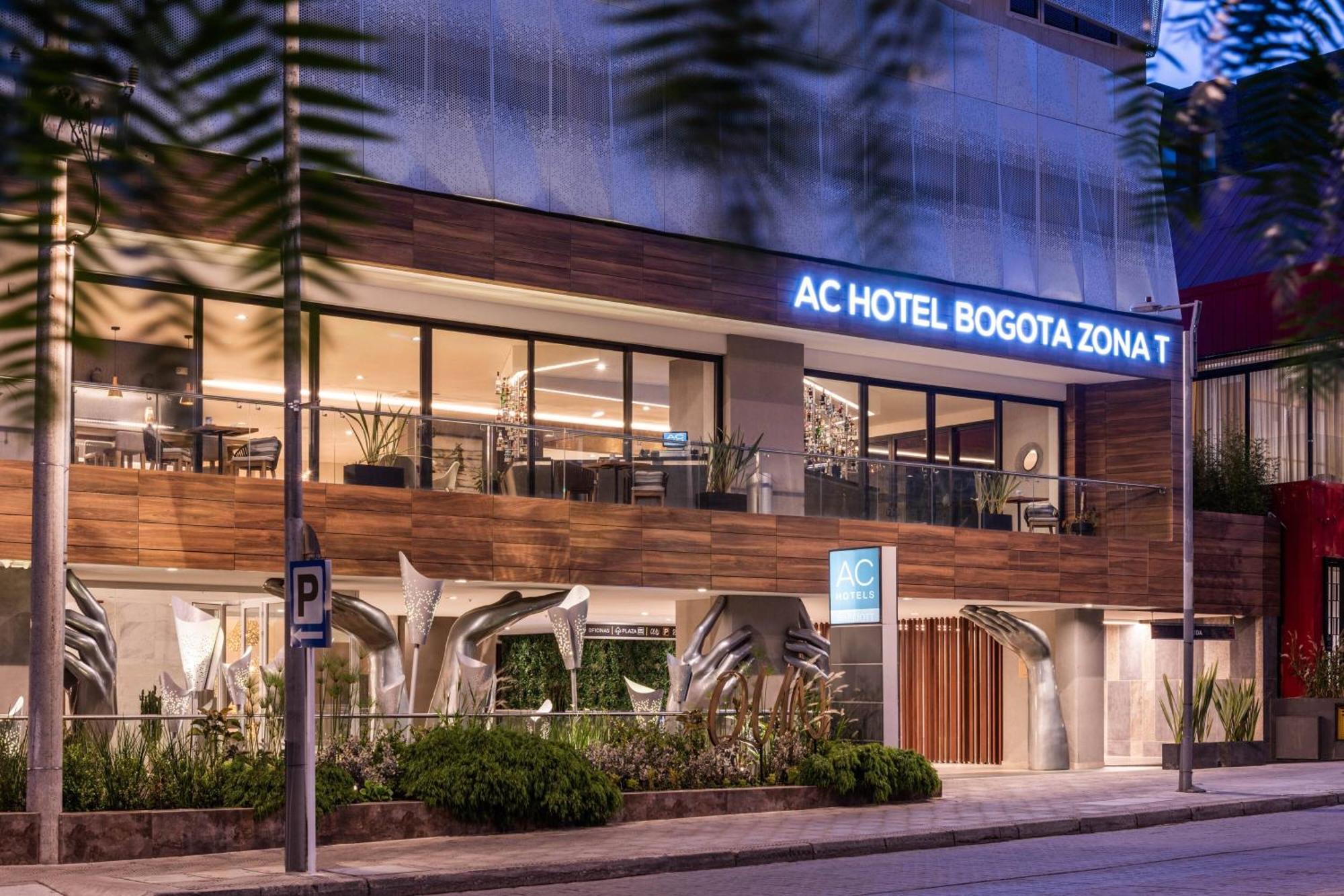 Ac Hotel By Marriott Bogota Zona T Экстерьер фото